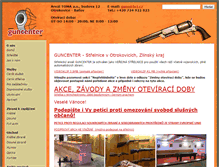 Tablet Screenshot of guncenter.cz